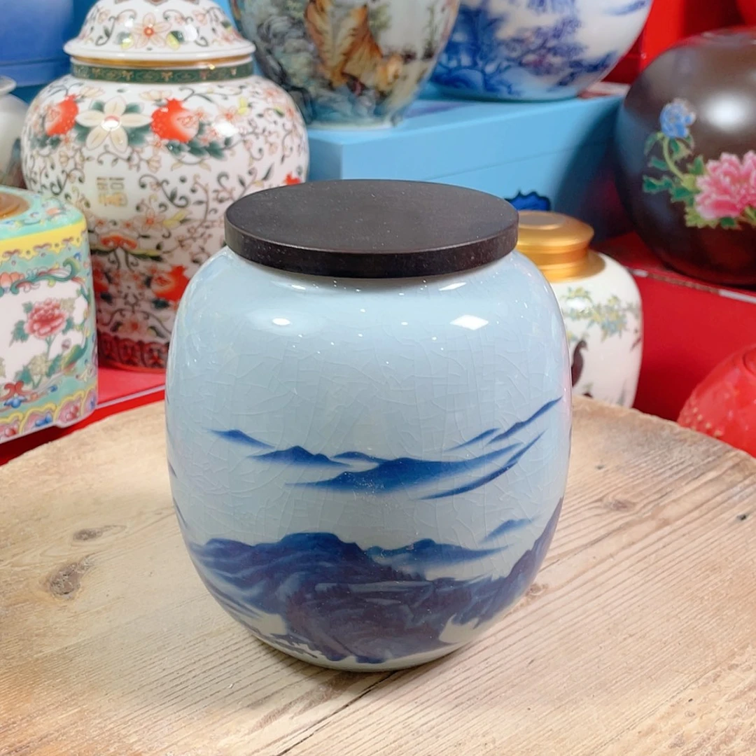 【闪购商品】罐陶瓷茶叶罐密封罐