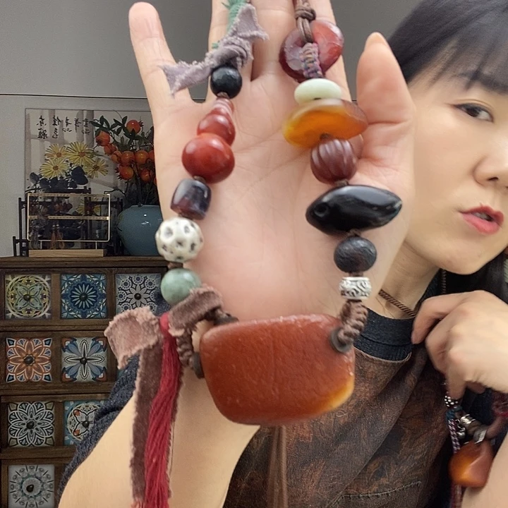 蜜蜡项链未镶嵌项链