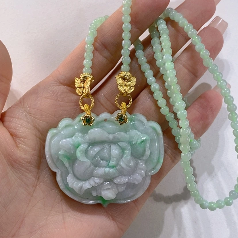 【闪购商品】翡翠未镶嵌颈饰吊坠