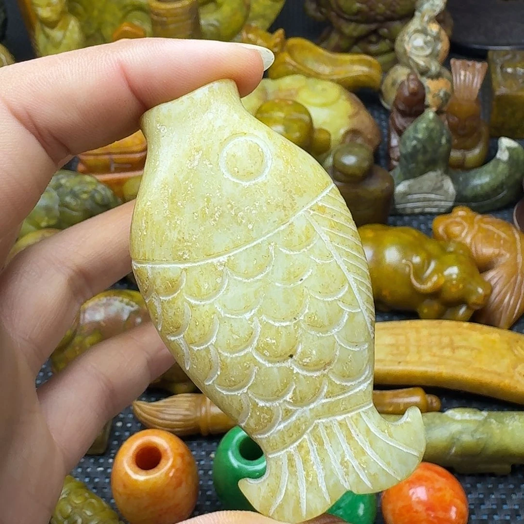 白玉菩提吊坠。。。