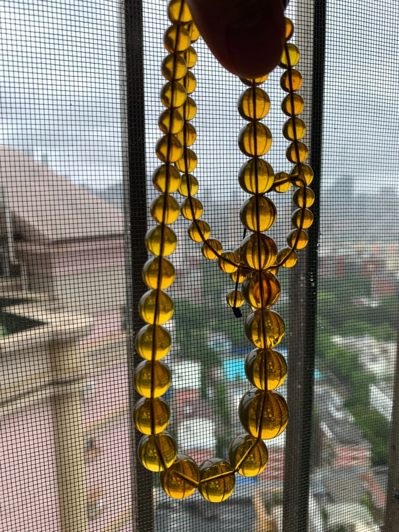 茶珀变色龙塔链纯天然无忧化