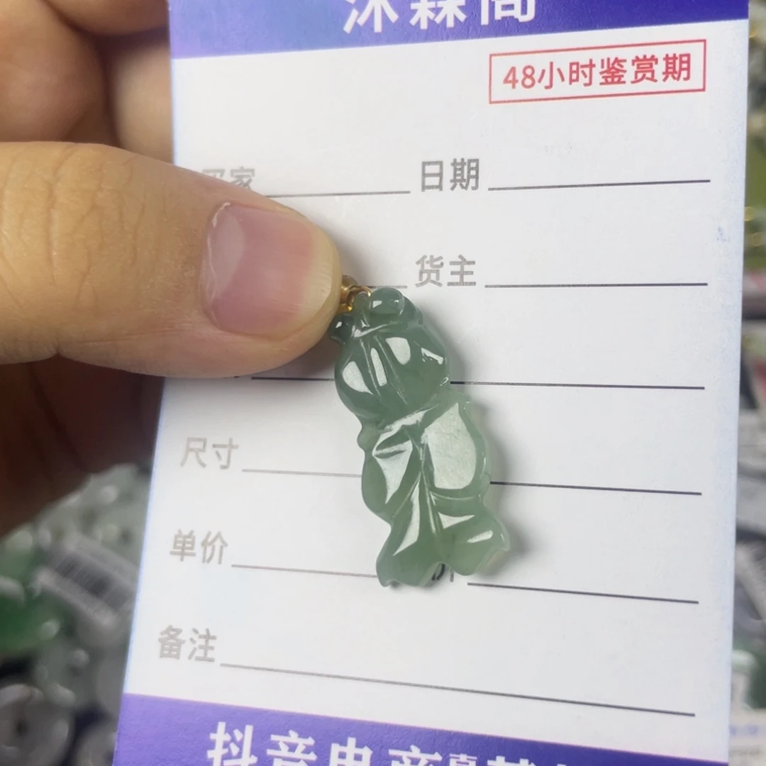颈饰未镶嵌翡翠纯天然缅甸A货