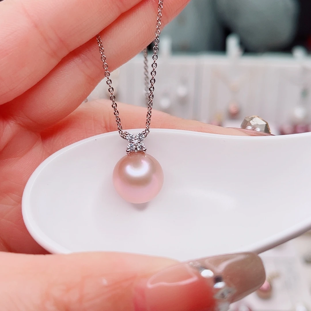 吊坠(赠链)淡水珍珠合金