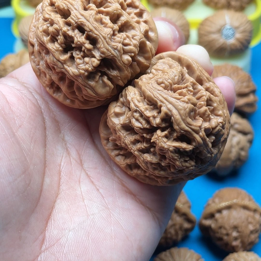 文玩核桃把件S*粗筋45
