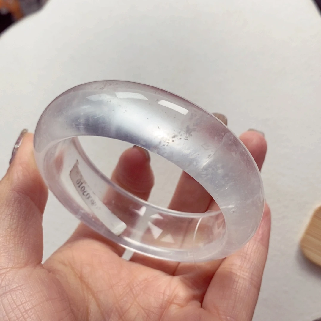 石英质玉未镶嵌手镯53-54