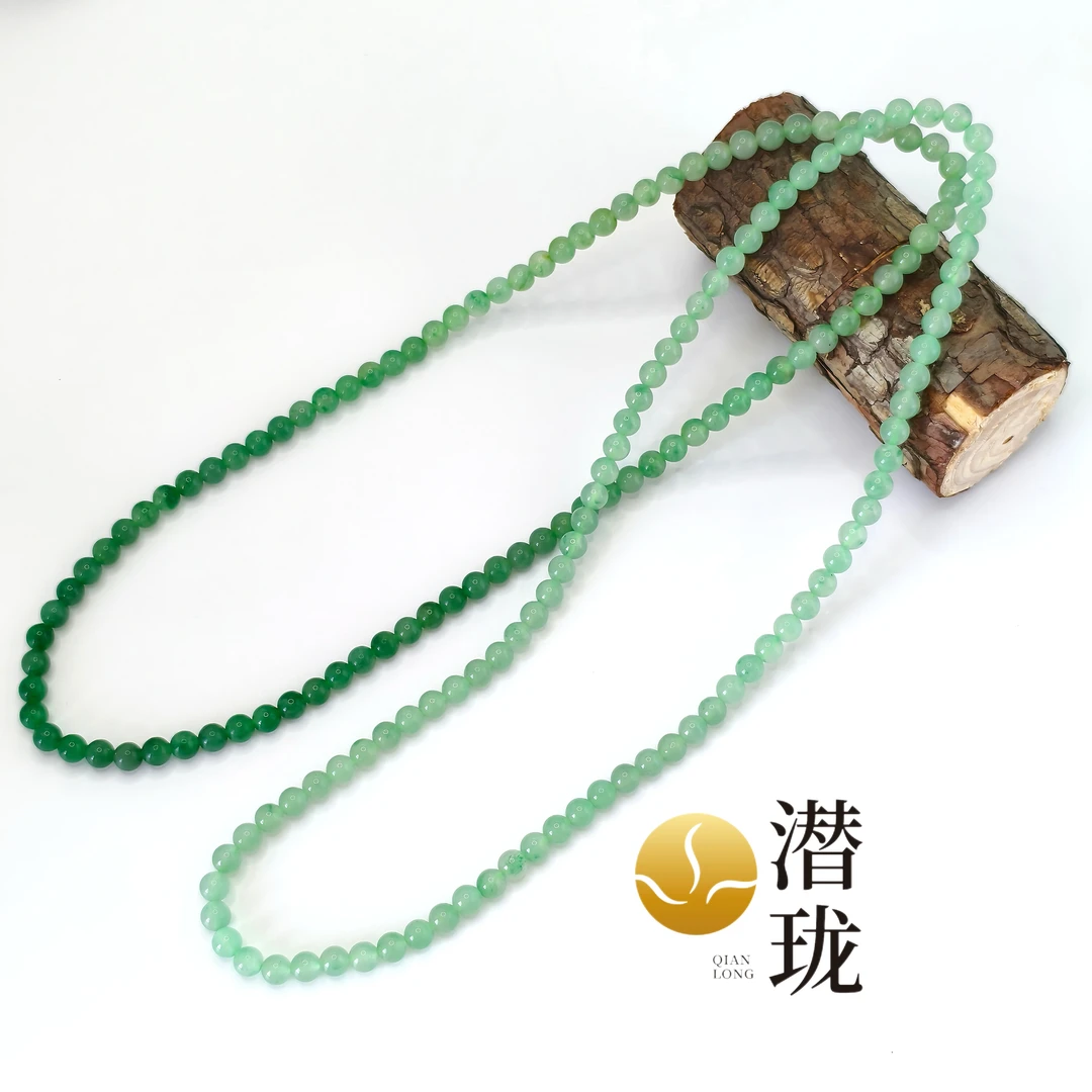 【潜珑】L-1592独龙玉非洲翠妈妈链卡6多样性拍一发一
