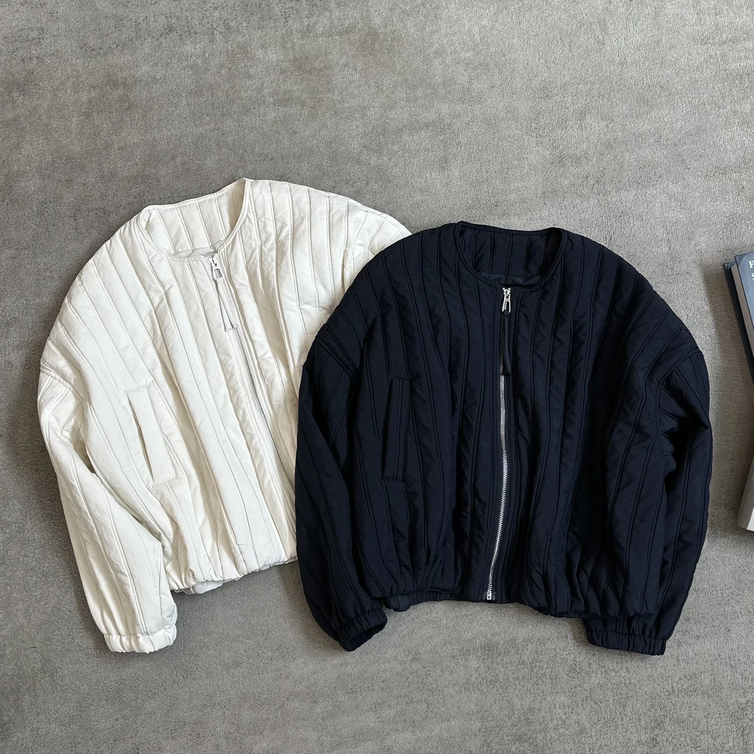 【米可家】高品质肌理感绗棉加厚外套59028