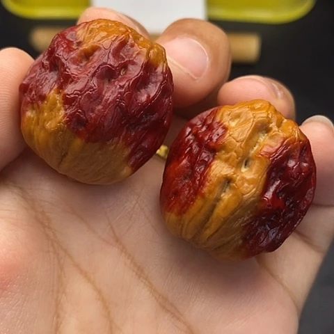 文玩核桃把件35尺疙瘩包