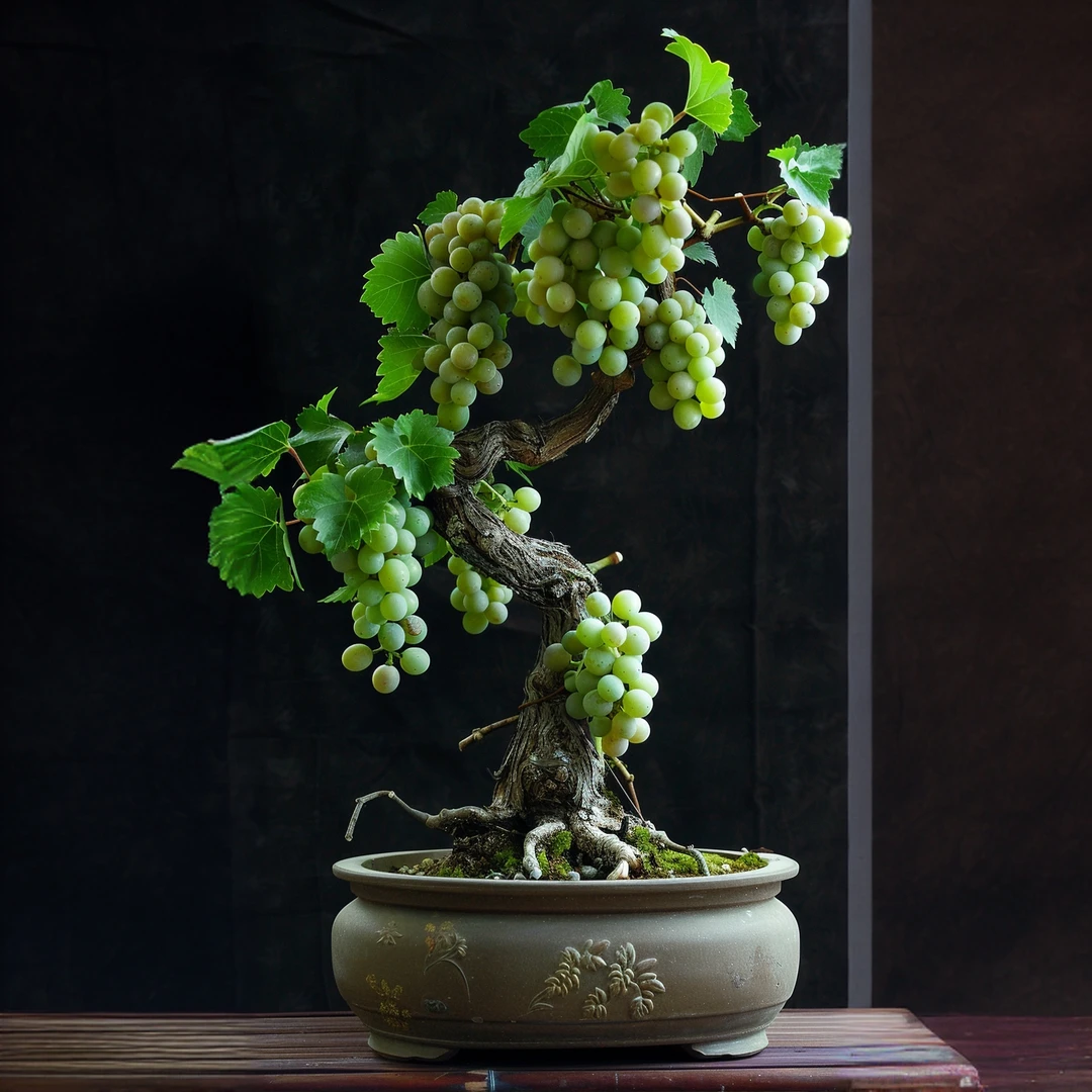 精品葡萄盆景-阳台种植果树 美化环境 品尝新鲜果实 享受种植乐趣