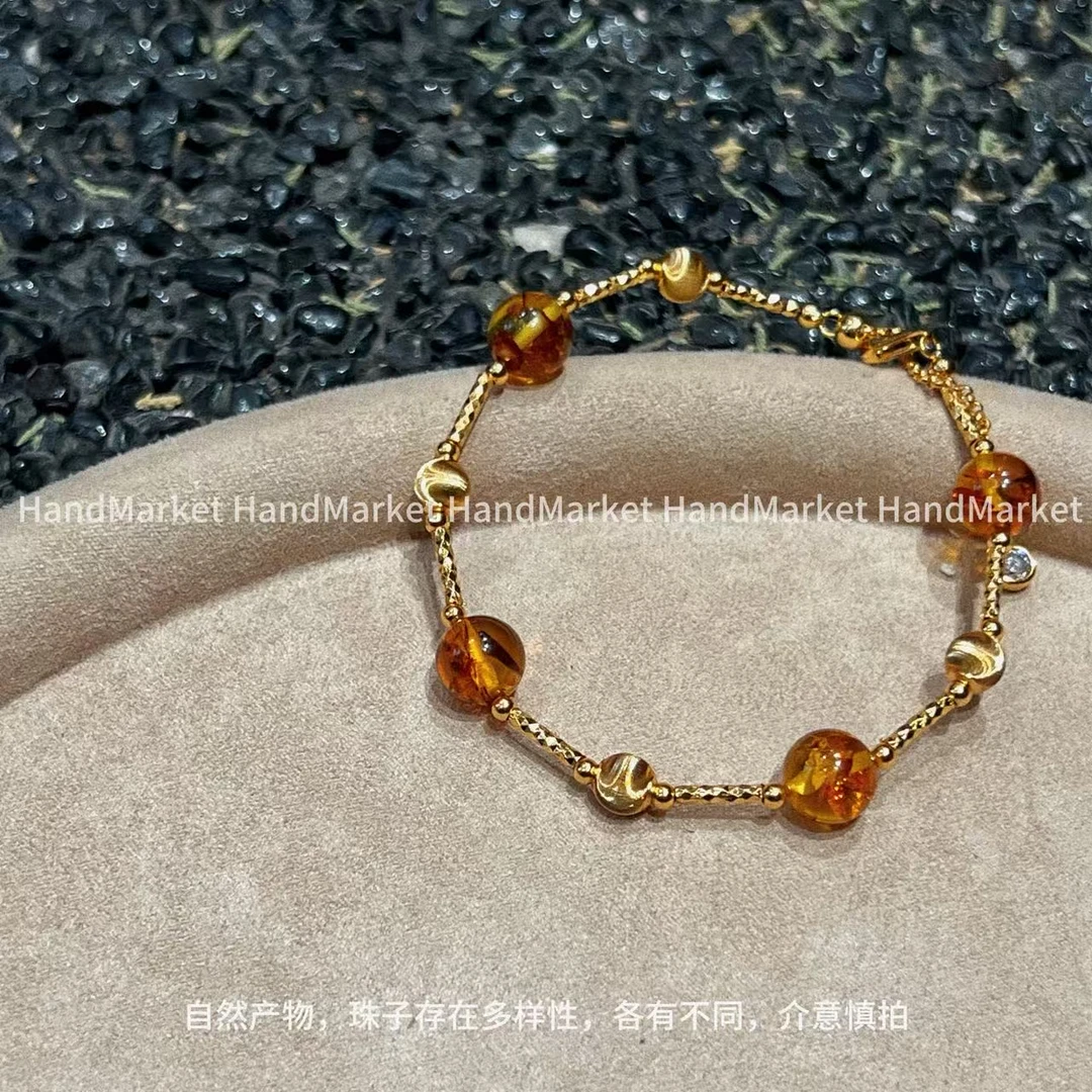 925银手链 JIUJIU【时光】时尚百搭简约珠珠手串装饰品1213