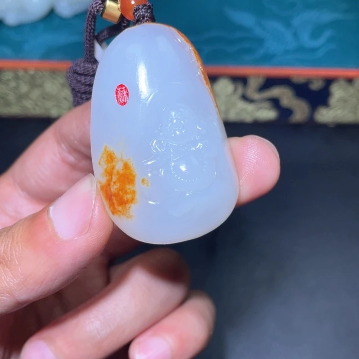 和田玉未镶嵌颈饰J