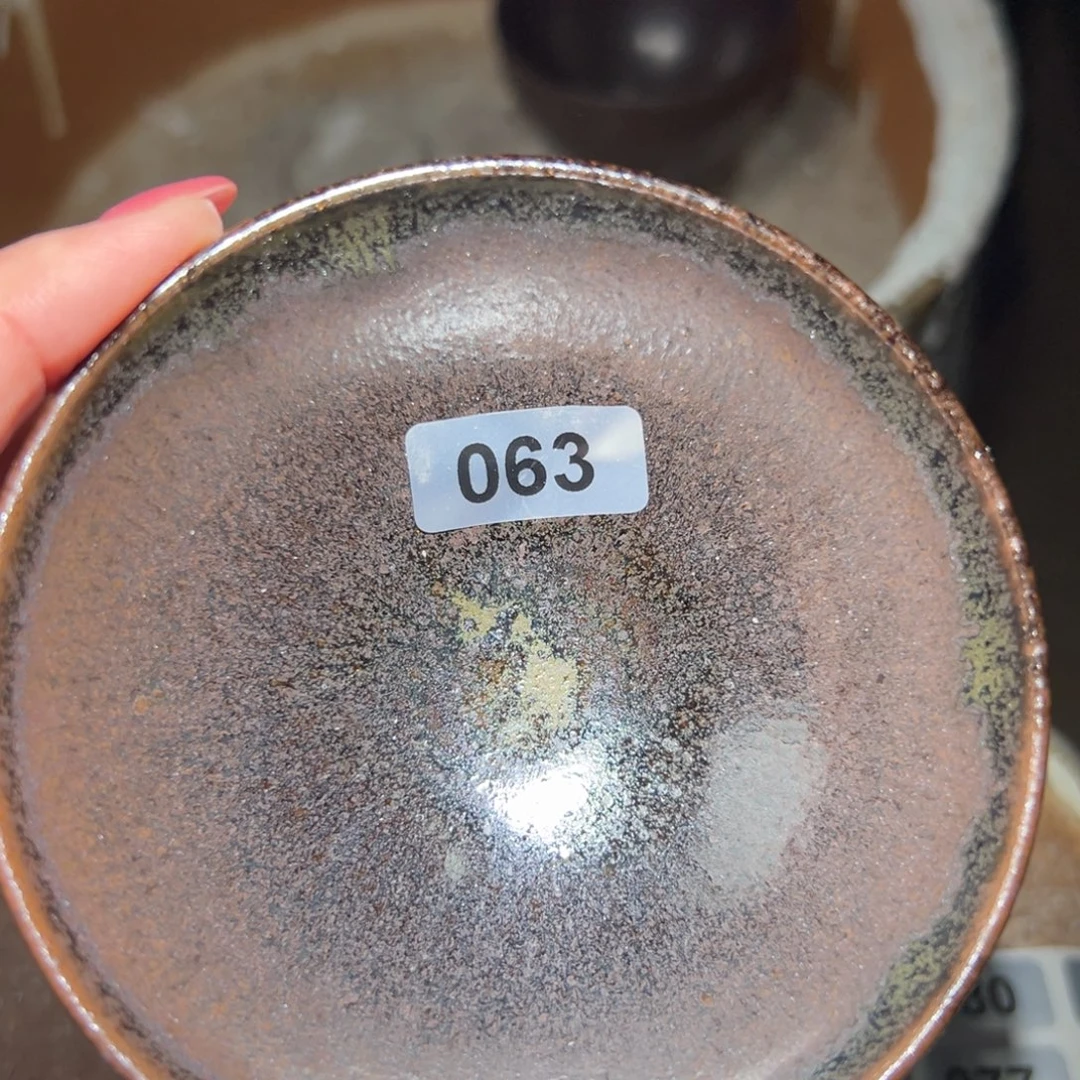 茶盏全手工原矿原釉建盏