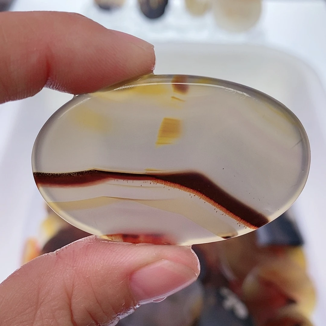 玛瑙/玉髓珠宝半成品未镶嵌