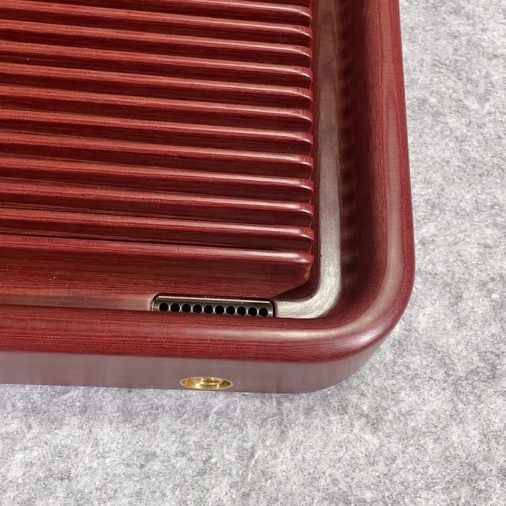 【闪购商品】润*电木80/40/5红檀色直纹