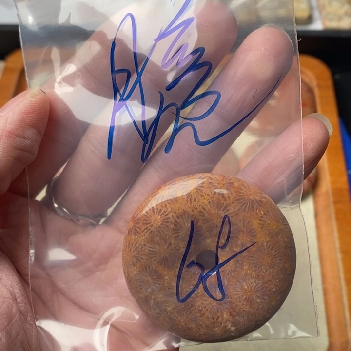 硅化玉颈饰未镶嵌@*亮