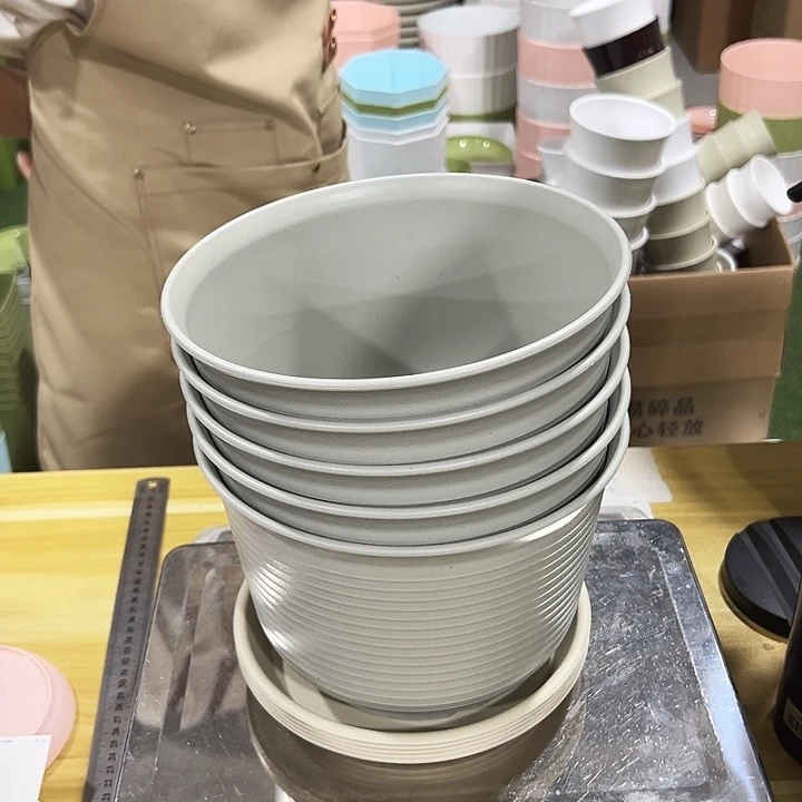 矮陶口21高15米灰带托5个