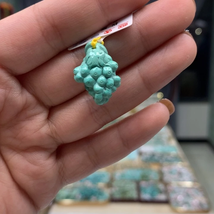 绿松石未镶嵌配饰