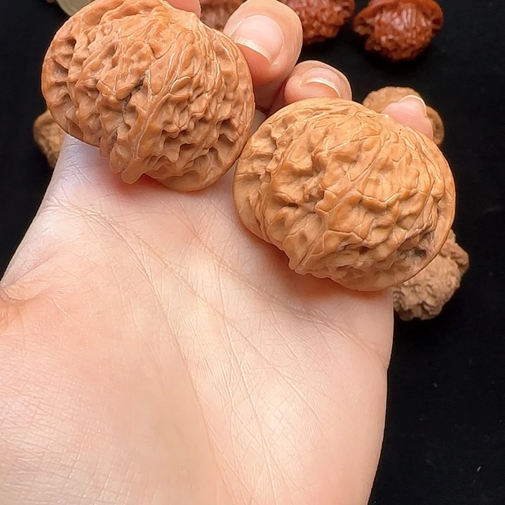 文玩核桃把件山西磨盘41