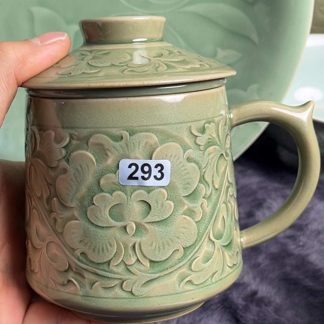 瓷手工盖杯微瑕 293 号