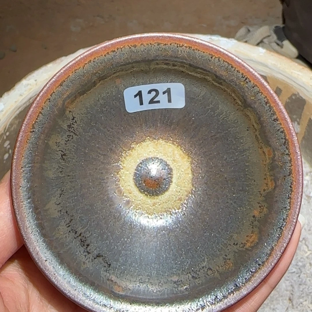 茶盏龙窑柴烧原矿原釉121