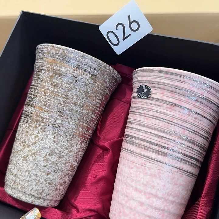 瓷片很好看的杯子