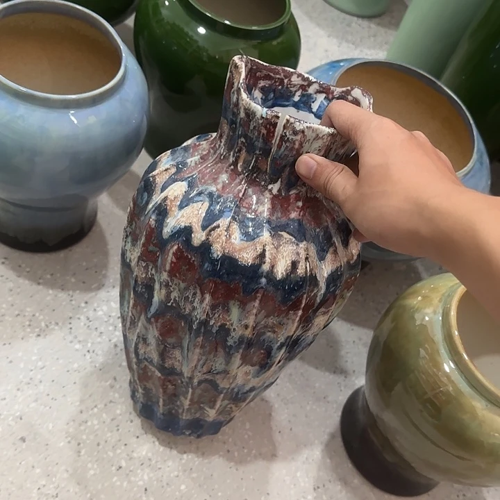 白泥花盆微瑕无孔