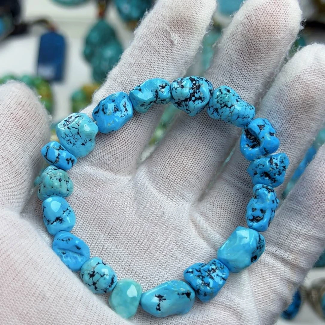 未镶嵌绿松石珠宝奇石