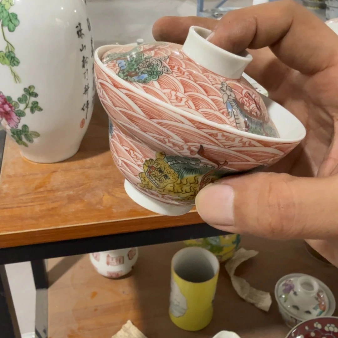 瓷片摆件的事情也太让大家开心起来