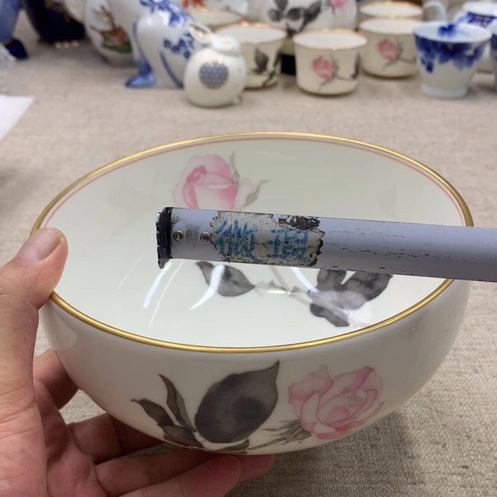 瓷片这种情况就是