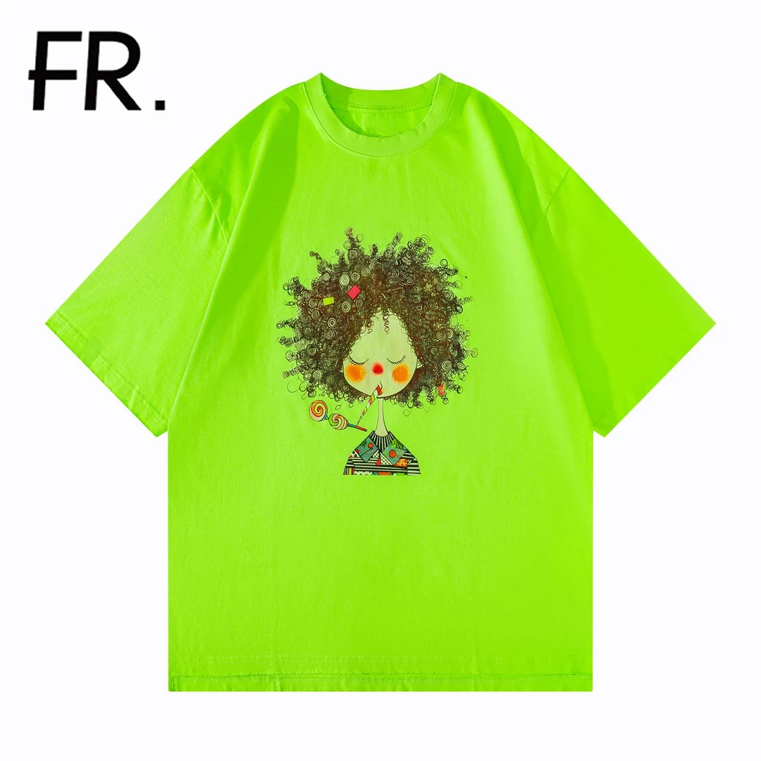 凡人优品女士时尚纯棉T恤T473