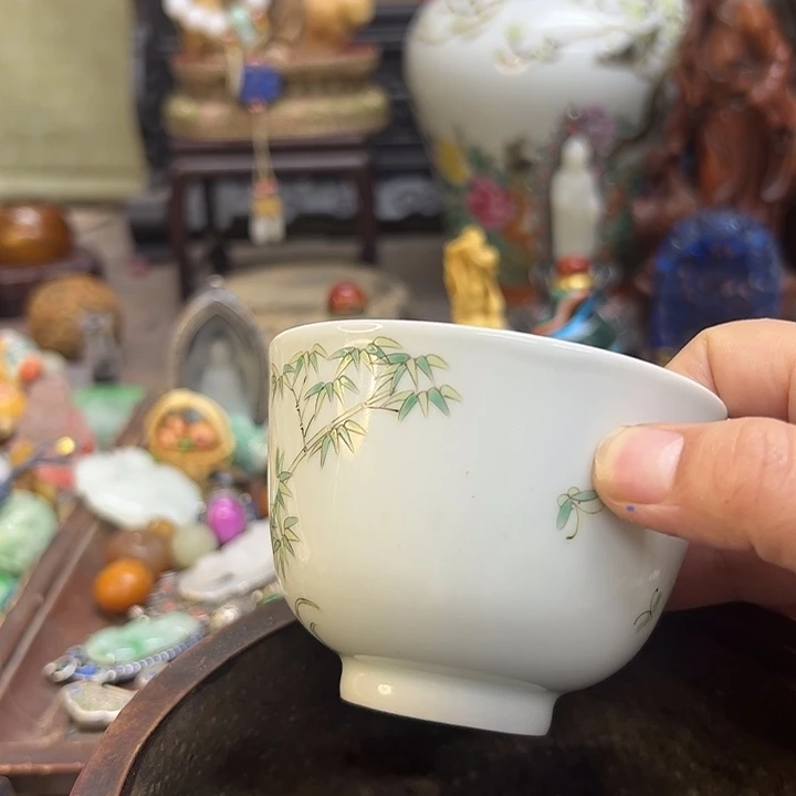 摆件Y***T瓷杯！紫砂壶