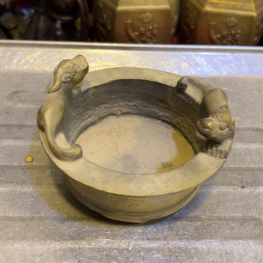 黄铜摆件，文房摆件工艺品