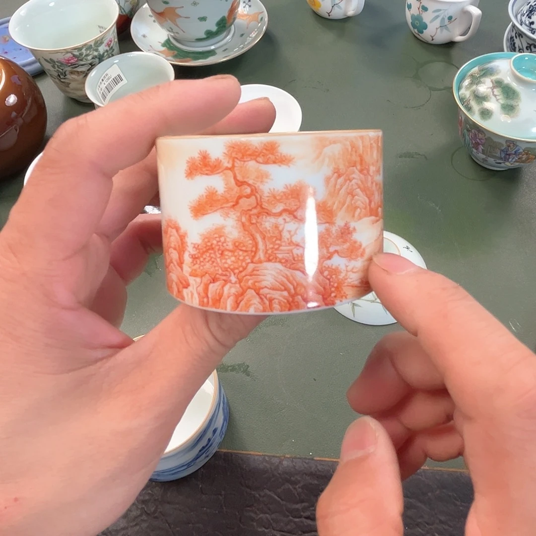 杯青花瓷器青花瓷器