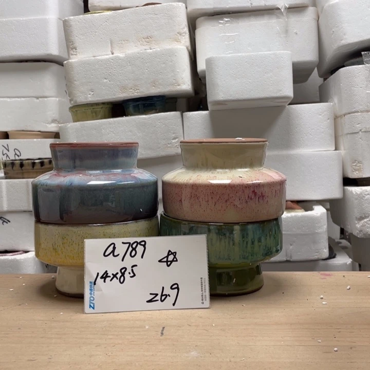粗陶多肉花盆微瑕789