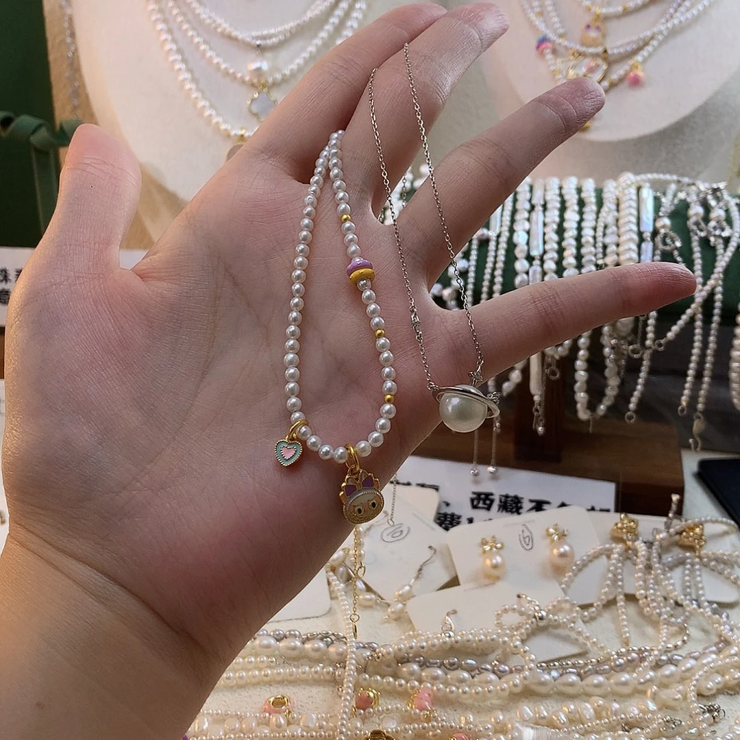 A***e合金淡水珍珠拉布布+星球