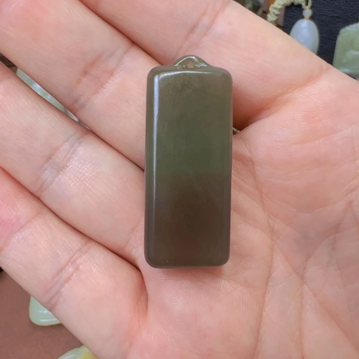 吊坠(不含链)未镶嵌和田玉老*