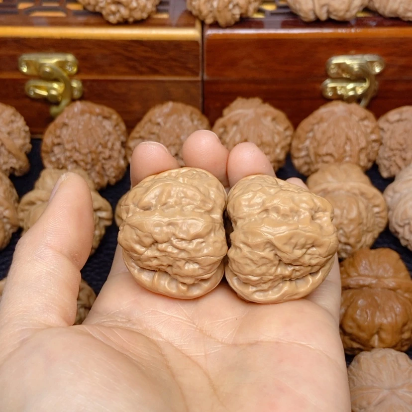 【闪购商品】文玩核桃吊坠明*蛙蛙39