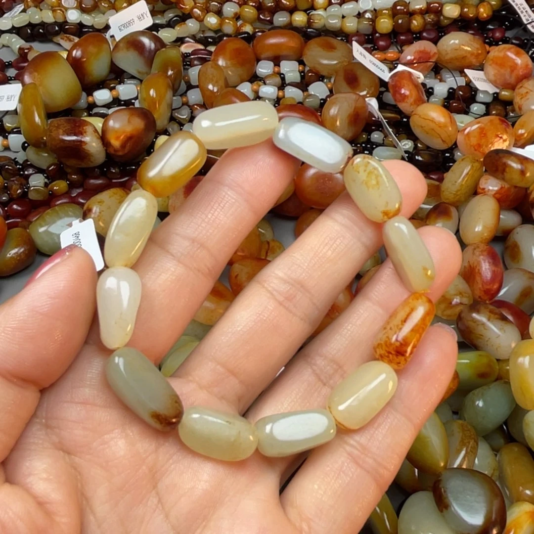 和田玉手链未镶嵌