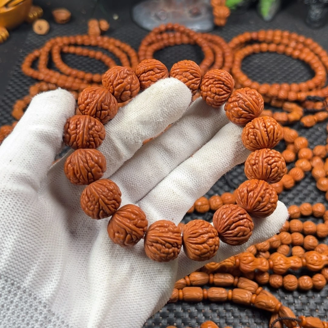 欢***）手串桃核W17号链接手串