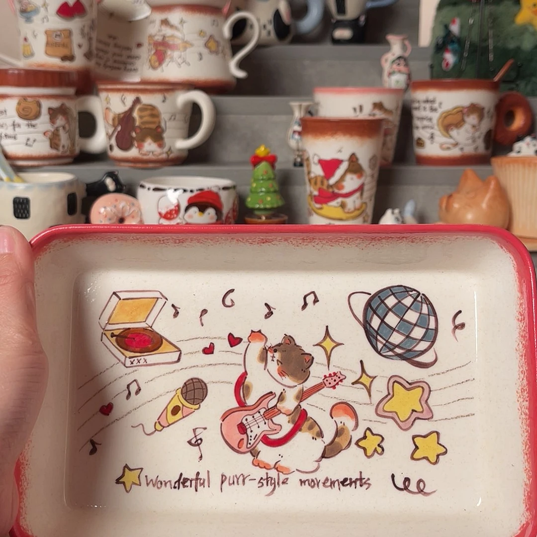 景德镇陶瓷可爱手绘杯