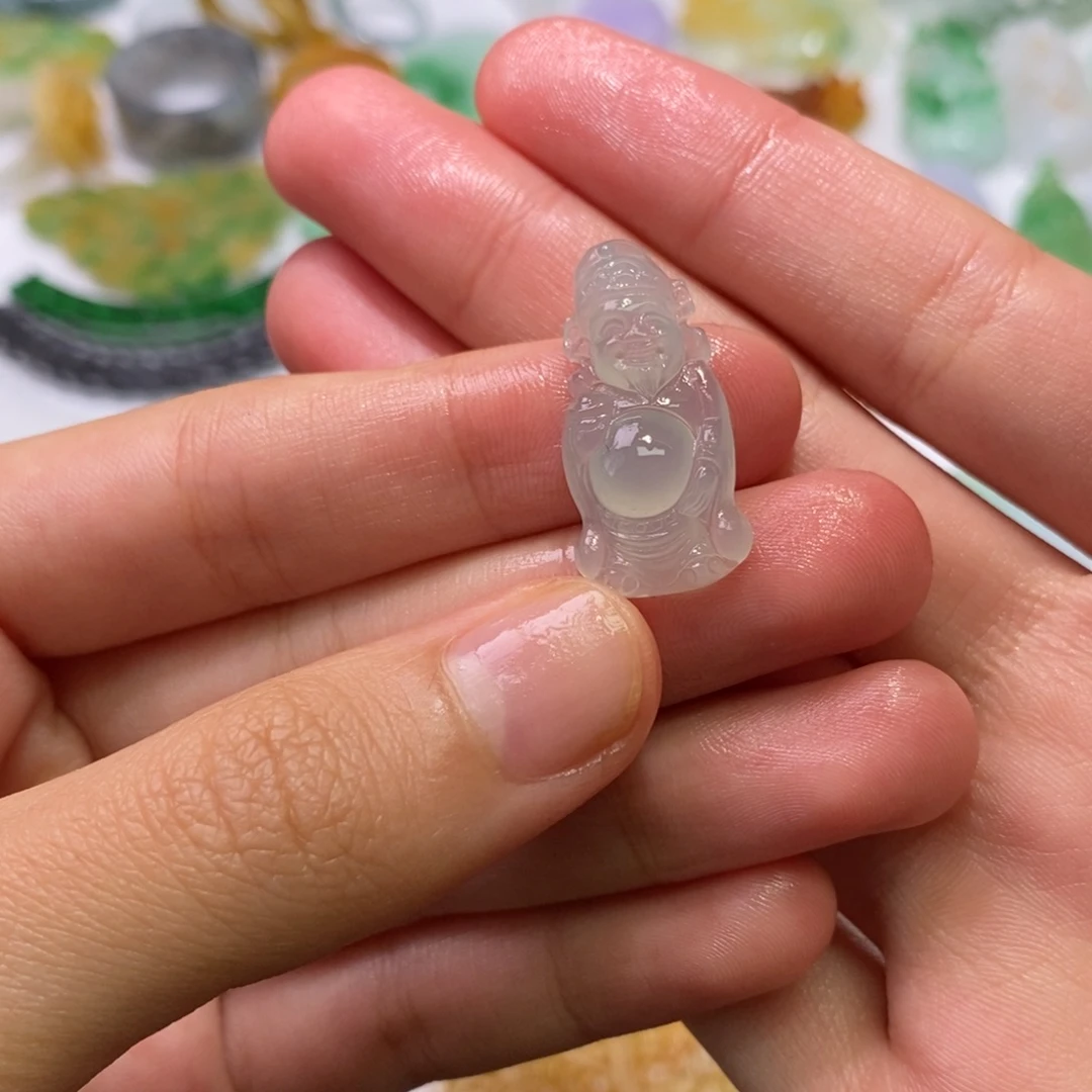 定制翡翠未镶嵌吊坠