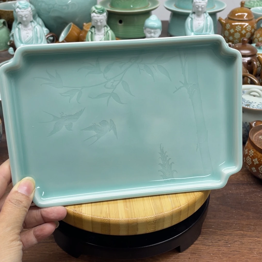 微瑕特价20.8*14茶盘