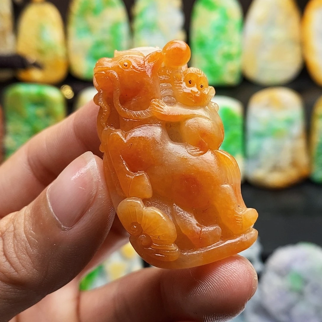 未镶嵌定制翡翠翡翠A货一物一证