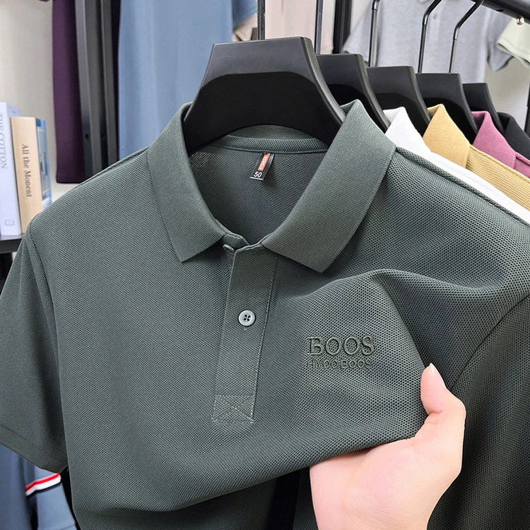 奥特莱斯撤柜丨专柜正品夏季新品宽松刺绣翻领BS短袖T恤POLO衫