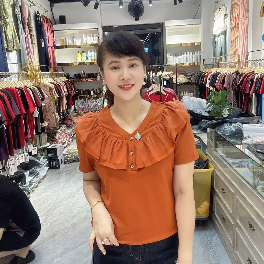 24-6211韩版休闲T恤58长