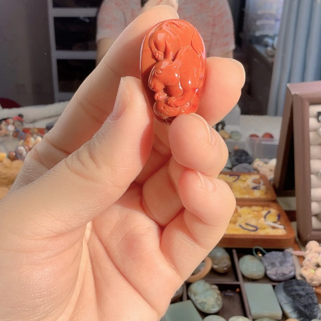 南红玛瑙合金手链