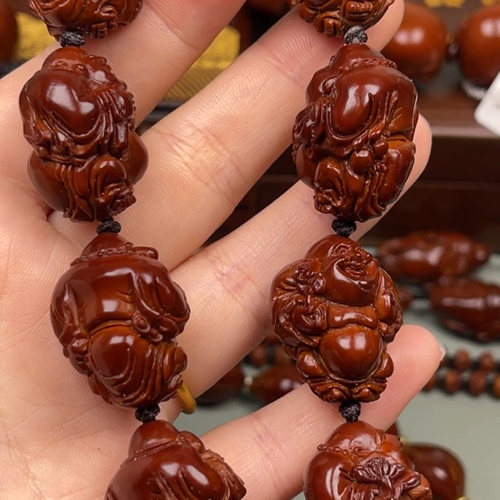 开***乐橄榄核吊坠橄榄核