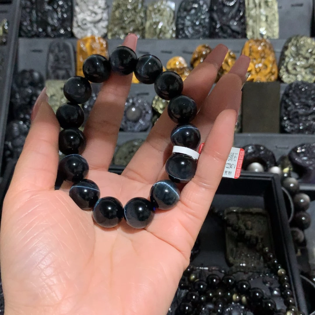 木变石（虎睛石）手链未镶嵌?****?