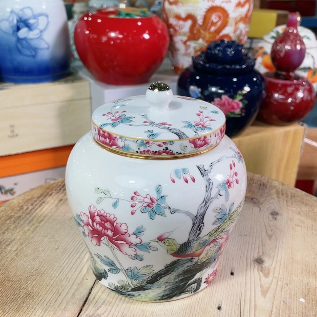 【闪购商品】罐陶瓷茶叶罐密封罐