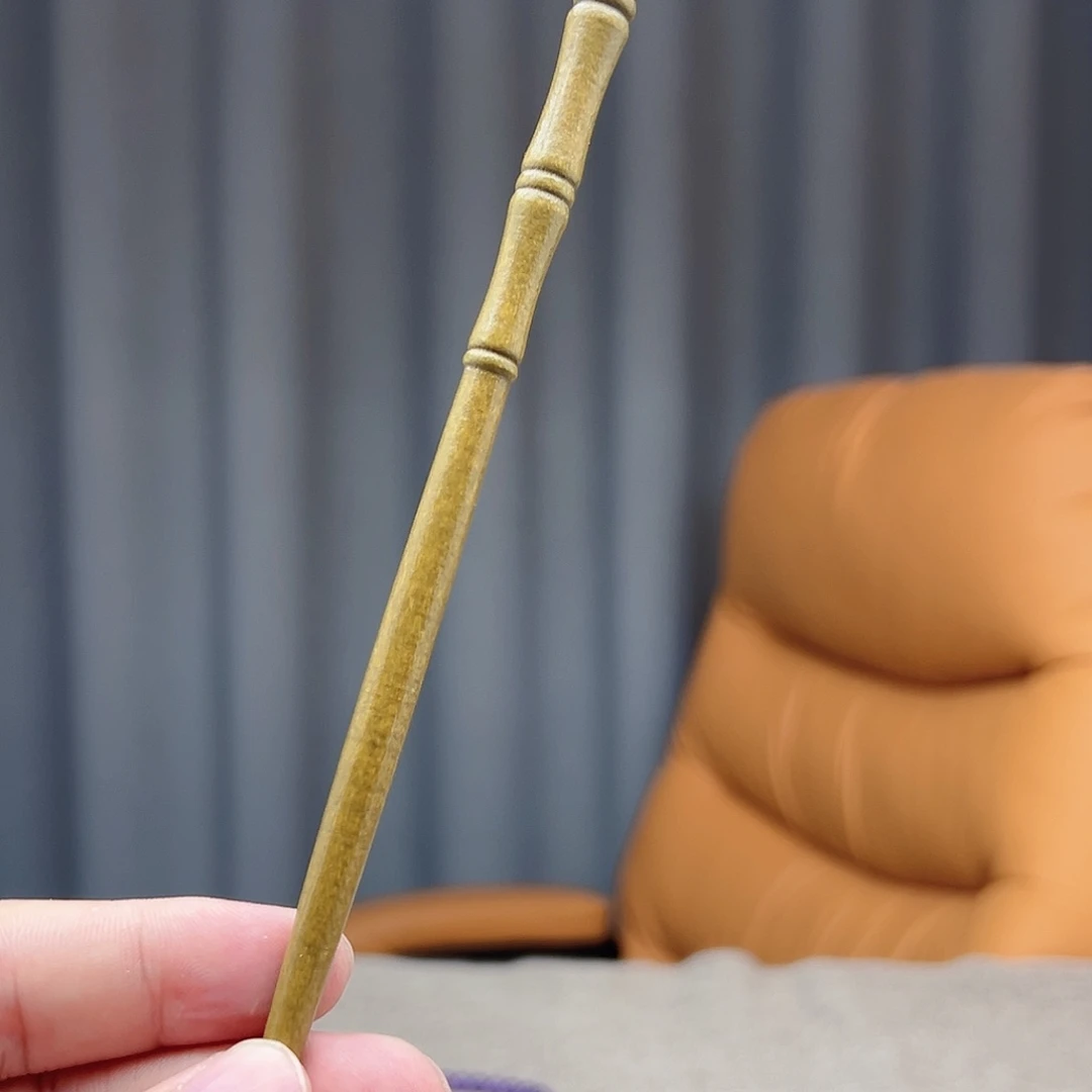未镶嵌手串水晶绿檀发簪